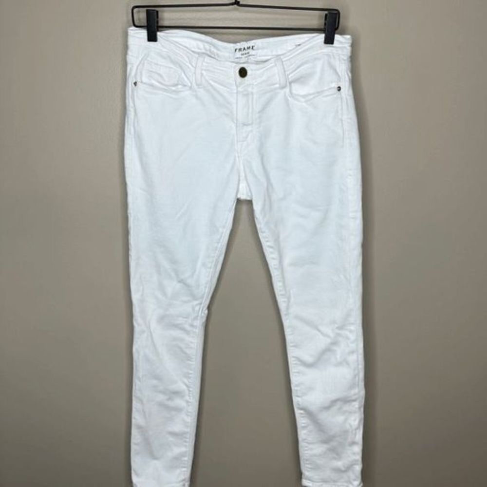 Frame White Le‎ Garcon Boyfriend Jeans
